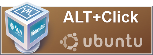 VirtualBox Alt+Click
